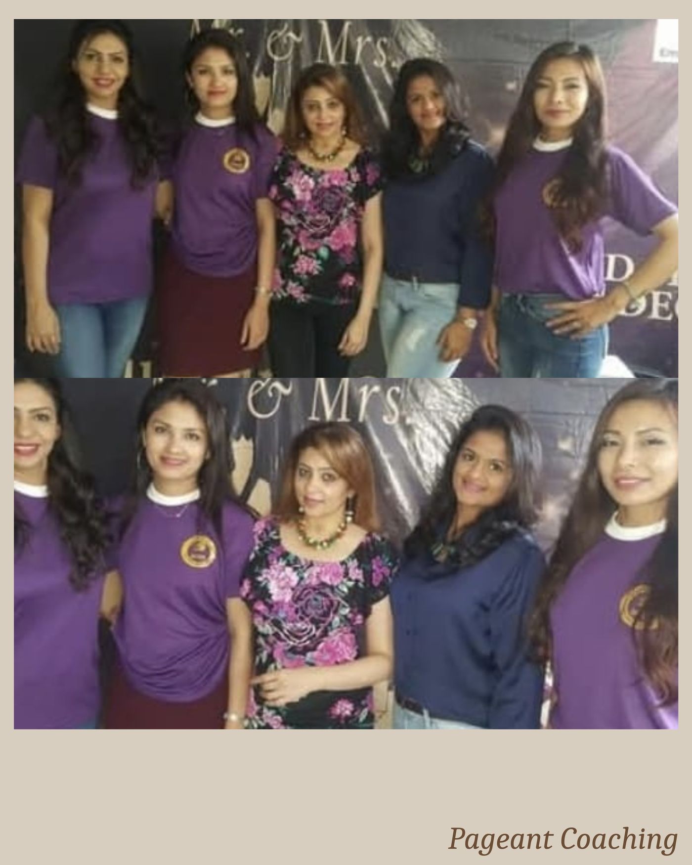 Pageant coaching