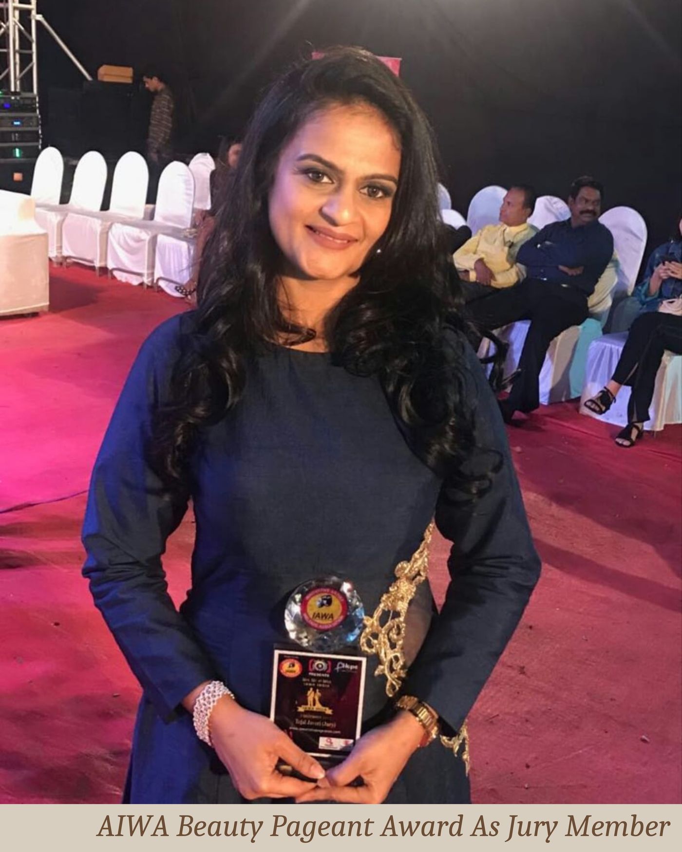 AIWA Beauty Pageant Award as Jury Member